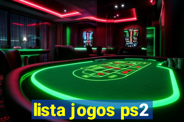 lista jogos ps2